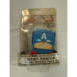 Entertainment Earth Captain America Tiki Totem Action Figure Damaged Packaging